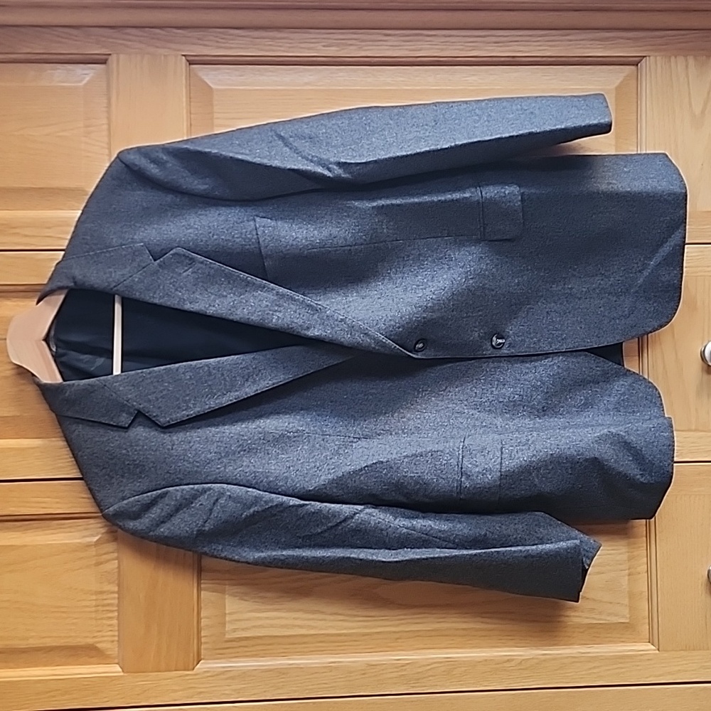 Vintage Burberrys wool 2 buttons fitted jacket - Picture 1 of 15